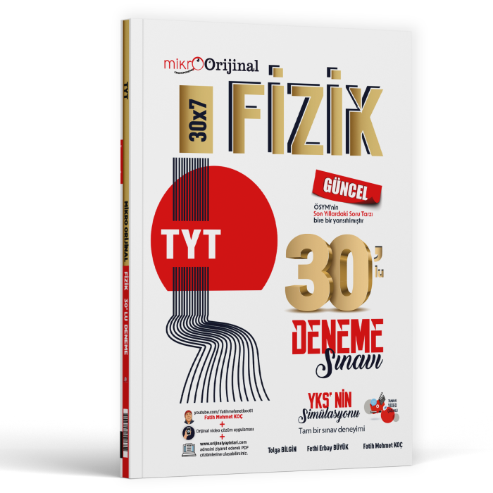 MİKRO ORİJİNAL TYT DENEME 30 LU FİZİK - 25-26
